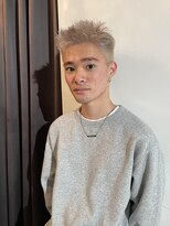 ブロック ジャポン(bloc japon) ホワイトブロンド ハイトーンメンズショート/池田佑輔