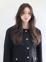 アース コアフュールボーテ 諏訪店(EARTH coiffure beaute)&nbsp;ナチュラルベージュ_ヨシンモリ_顔周りレイヤー_レイヤーカット