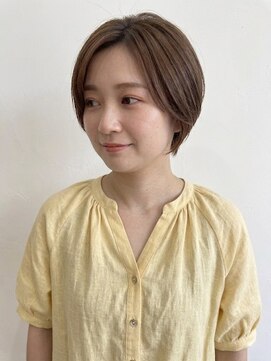 ココカラヘアー プラス(cococara‐hair plus) 丸みショート/レイヤーカット/前髪なし