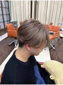 カット+ケアブリーチ+グロッシーカラー+トリートメント