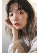 ルアナ(Luana)&nbsp;韓国風ホワイトグラデーション