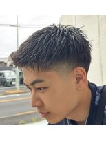 クリッパーズフロム136(Clippers from 136)&nbsp;ラフトップ　テーパーフェード