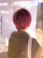 ヘアメイク シュシュ(Hair make chou chou)&nbsp;ボルドー系ダブルカラー【chou-chou 北林夏実】