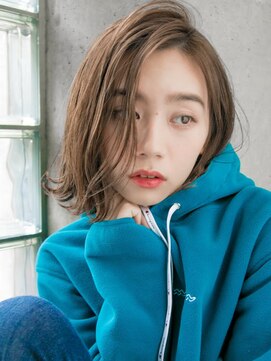 リリアン 青山(relian) 切りっぱなしボブでこなれ感☆