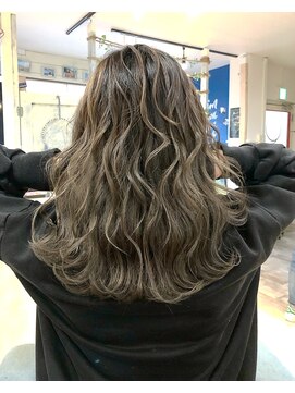 トーク 伊丹本店(TAL'KE) TAL'KE/バレイヤージュ×ダークグレー_312