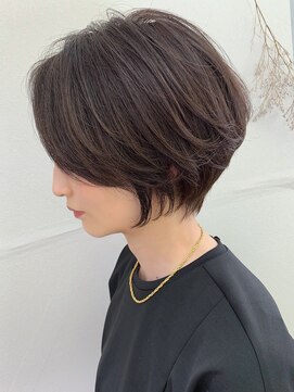 アヴァロン(AVALON) 絶壁解消×ワンカールパーマ×大人ショート