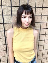 サロンドミルク 溝の口店(salon de MiLK) 軽めの前髪が可愛いボブスタイル