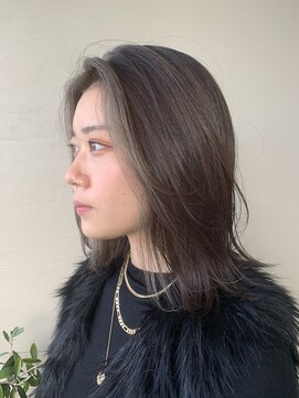 リノショアーズ ショウナン 辻堂店(RinoShores SHONAN) 外ハネヘルシースタイル大人フェイスフレーミングカラー