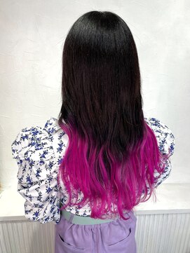 アンク クロス 池袋北口店(ANKHCROSS) 《アンククロス　柴田》ピンクグラデーション