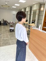 シンス(Since)&nbsp;女性らしさを残したハンサムショート　　中村隆一