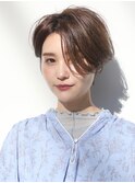 ひし形ショート/前髪なし/大人可愛い/表参道/30代40代