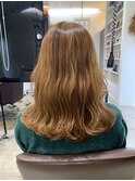 イエローヘアカラー
