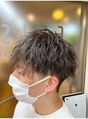 【メンズパーマ】ツイストスパイラル