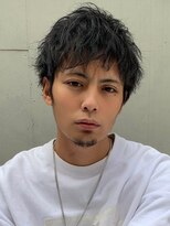 フィフス 原宿(fifth)&nbsp;【ビジネスショートメンズ&濡れ感波巻きスパイラルパーマ】