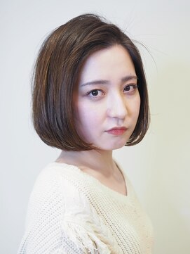 ビュートリアム 梅田(BEAUTRIUM) ボブ/内巻きボブ/切りっぱなし/小顔カット/30代/40代/50代/梅田