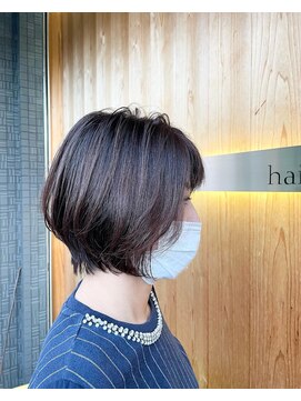 ヘアー ティズム(hair_TISM) ちびっ子ママのグラボブ