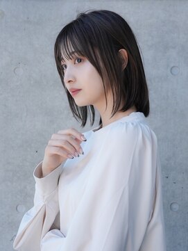 エインアンリー 表参道(AIN.ANLY.) 前髪あり内巻きボブ20代30代40代【AIN.表参道】川原大地