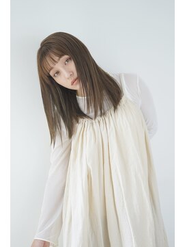 パール(PearL) 【PearL】ツヤ髪ストレート×オリーブベージュ