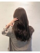 ネイヴィル オモテサンドウ(navile omotesando)&nbsp;ブリーチなしで透けるブラウンベージュ