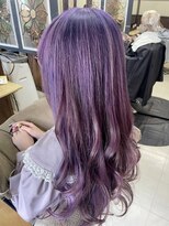 ヘアーアート シオン(Hair Art Sion) 透け感ピンクパープルでよりキュートに！