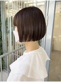 20代30代40代大人かわいいショートボブ黒髪