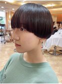 黒髪マッシュショート＊