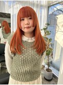 姫カット×顔まわりレイヤーカット（表参道）