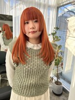 ジーナ オモテサンドウ(XENA)&nbsp;姫カット×顔まわりレイヤーカット（表参道）