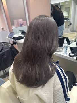 ユーフォリア 新宿店(Euphoria) 大人可愛いダブルカラーアッシュグレージュ