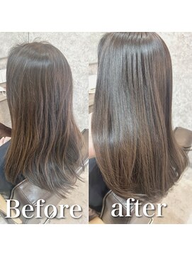 ファン 竹ノ塚店(F.U.N) 白髪ぼかし(髪質改善)白髪キレイにマイナス10歳！