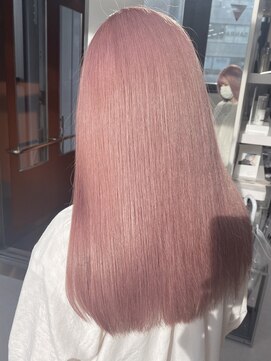 ペレ 栄店(PELE) 前髪/アンブレラカラー/こなれミディ/イメチェン/ウェーブパーマ