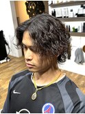 波巻きセンターパートウルフ