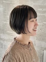 アイビー 吉祥寺(I Be, KICHIJOJI)&nbsp;ベーシックショートボブ【吉祥寺 カラー ダブルカラー ベージュ