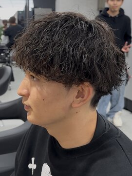 ブラック 渋谷 2nd(BLUCK) 波巻きスパイラルパーマ