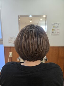 松本平太郎美容室 立川店 【立川　ショートボブ　ハイライト風　20代30代40代50代60代◎】