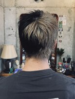 ワンダーヘアーグルーミング(WANDER Hair grooming)&nbsp;メンズデザインブリーチ2トーンヘアー