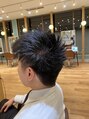 アグ ヘアー カシータ 名取店(Agu hair casita)&nbsp;男性の方は骨格に合わせてバランスを作り、もちが良いスタイルに