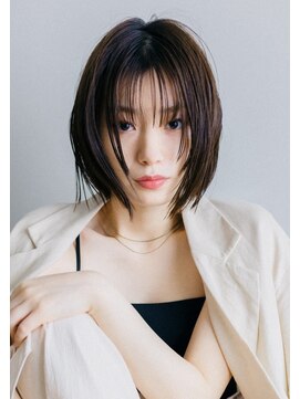 ミットバイツリー センター北(mit by tree) フェイスフレーミングレイヤーエフォートレスシースルーバング