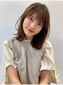 大人可愛いセミディ愛されエアリーカールモテ髪