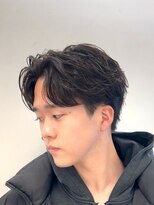 リンダ(LYNDA)&nbsp;センターパート/フェザーパーマ/メンズショート/刈り上げ/仙台