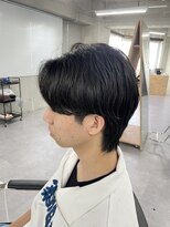 リベルテ 上板橋(liberte) クリームパーマで作るニュアンスセンターパート【上板橋】
