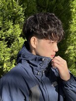 ノラ シブヤ(NORA)&nbsp;波巻きパーマハイライトツイストスパイラルツイスト刈り上げ