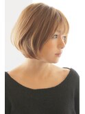 30代40代50代大人可愛いボブ　ひし形ボブ
