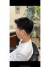 【men's】メンズカット+フェード　　　村上伊吹指名