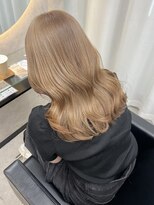 ルノン シェリー(LUNON cheliy)&nbsp;ホワイトグレージュミニウルフチェリーブラウンデジタルパーマ