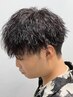 【人気No3】カット＋ソフトツイストパーマ[堺筋本町/MEN’S/メンズ]