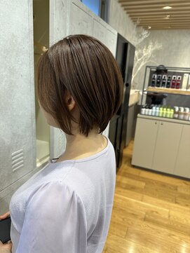 トクテ 高円寺(tokute) 丸みくびれショート×ブラウン【高円寺】