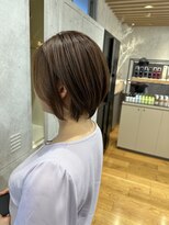 トクテ 高円寺(tokute) 丸みくびれショート×ブラウン【高円寺】