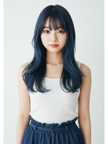 ライフイズ プレジャー 磐田中泉店(Life is… PLEASURE)&nbsp;#磐田　1ブリーチで作るブルーアッシュ