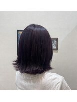 ノーヴァ バイ ボナ 前橋店(nova by bona)&nbsp;ラベンダー×外はねボブ